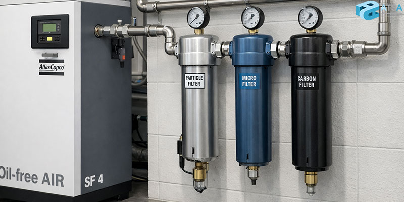 انتخاب فیلتر کمپرسور دندانپزشکی مناسب: فاکتورهای کلیدی