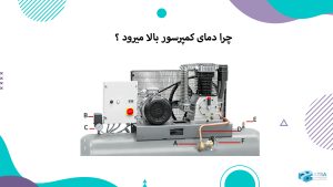 چرا دمای کمپرسور بالا میرود ؟