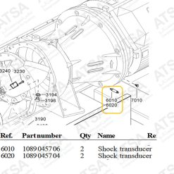 سنسور فشار اطلس کوپکو ATLAS COPCO SHOCK TRANSDUCER 1089 0457 04