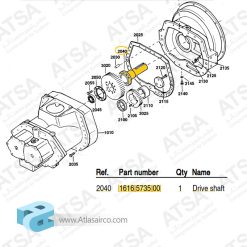 شفت کمپرسور اطلس کوپکو