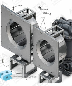 فن کامل کمپرسور اطلس کوپکو 1621252101 | Atlas Copco Fan Assembly